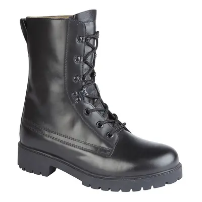 (10 UK, Black) Grafters Mens Assault 2.0 Leather Boots