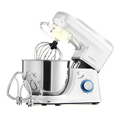 KAPPLICO Pro Plus 1800W Stand Mixer, 7.0L Stainless Steel Bowl, 6-Speed Food Mixer, Dough Hook, 