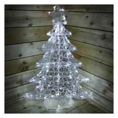 Premier Lit Soft Acrylic Christmas Tree With Twinkling LED Indoor Outdoor