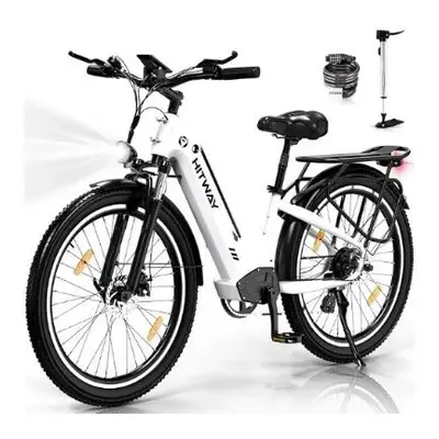 HITWAY Bk16 26x3.0 Electric Bike ,250W City Cruiser E bike