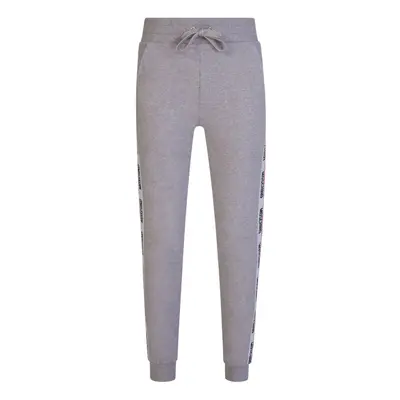 (489 Grey, XL) Moschino Tape Logo Track Pants