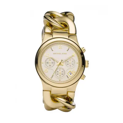 Michael Kors MK3131 Runway Twist Chronograph Gold-tone Women's Watch