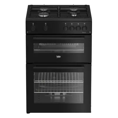 Beko 60cm Freestanding Gas Cooker - Black - A+ Rated