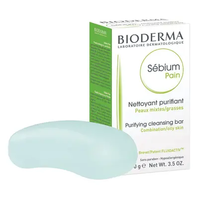 Bioderma Sebium Bar 100g Purifying Cleansing Bar Paraben Free & Soap Free