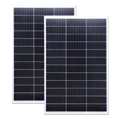 (150w x ) Solar Panels Premium Mono PV Photo-voltaic Panel Connectors Boat Caravan