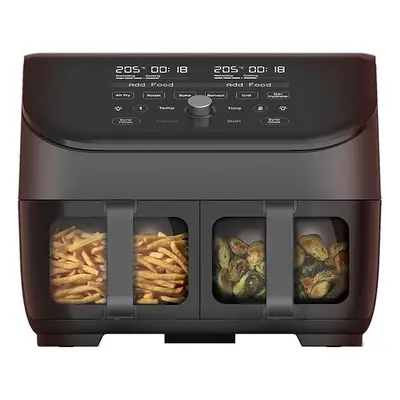 Instant Vortex Plus Dual Air Fryer with Large Double Air Frying Drawers and 8-in-1 Smart Program