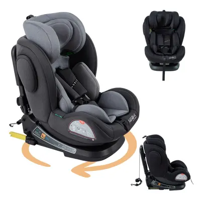 FableKids child car seat with Isofix | 360Â° rotatable | child seat i-Size -150 cm | 5-point saf