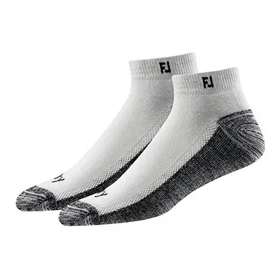 FootJoy Mens ProDry Sport 2-Pack Socks White Size