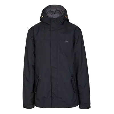 (S, Black) Trespass Mens Enthusiasts Waterproof Jacket