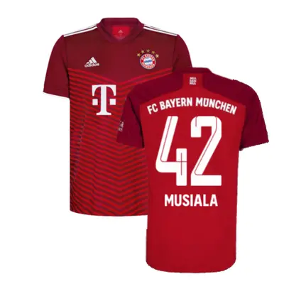 (L) Bayern Munich Home Shirt (MUSIALA 42)