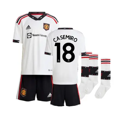 (18-24 Months) Man Utd Away Mini Kit (CASEMIRO 18)