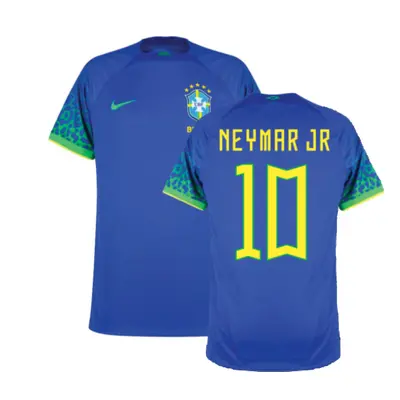 (XL) Brazil Away Shirt (NEYMAR JR 10)