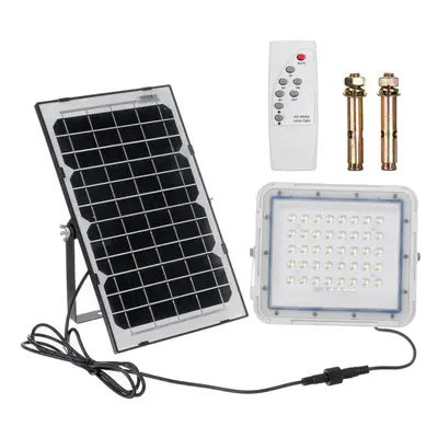 (80LED) Outdoor 80/144/240LED Solar Flood Light Waterproof Garden Street Wall Lamp + Remote Cont