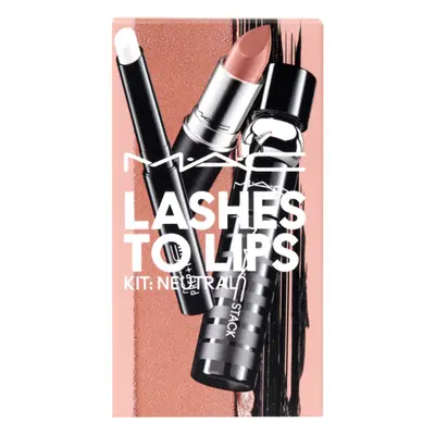 MAC Lashes To Lips Kit Neutral - Velvet Teddy