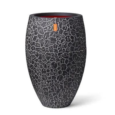 Capi Vase "Clay" Elegant "Deluxe" x cm Grey