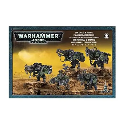 GAMES WORKSHOP 99120103014" Warhammer 40K Ork Lootas and Burnas Action Figure