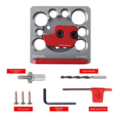 (as the picture, 8-hole + rounding nails + 4mm drill bit) 8-hole Electric Adjustable Rounder For