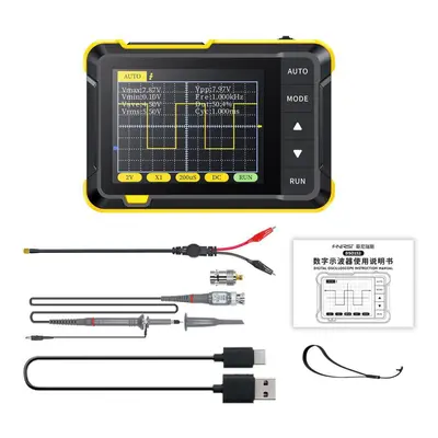 (multicolor, High Configuration) Handheld Digital Oscilloscope Portable 400v Voltage Measurement