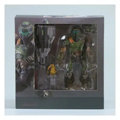 (color box) Anime Doom Eternal Doom Slayer Figures Destroy Warrior Eternal Destroy Warrior Actio