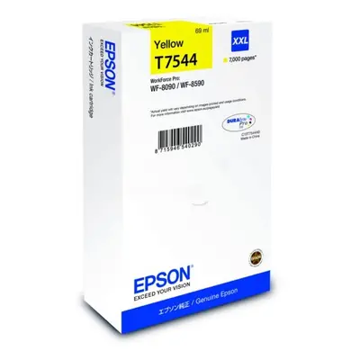 Epson C13T754440 (T7544) Ink cartridge yellow, 7K pages, 69ml