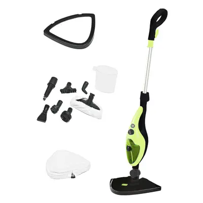 Neo Lime Green in 1500W Hot Steam Mop Cleaner and Hand Steamer