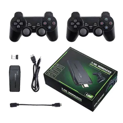 20000+ Games 4K Wireless Retro Game Console , Plug and Play Video Game Stick with 2.4G Wireless 