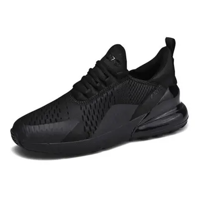 (Black, UK = EUR 40) Mens Womens Trainers Casual Sports Athletic Running Shoes Sneakers UK Size