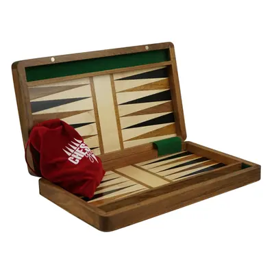 Solid Wood Backgammon Set Sheesham Inch