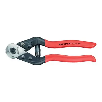 KNIPEX Wire Rope Cutter forged (190 mm) 61 SB (self-service card/blister)