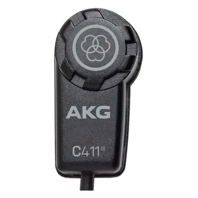 AKG Pro Audio C411 PP High-Performance Miniature Condenser Vibration Pickup for Stringed Instrum