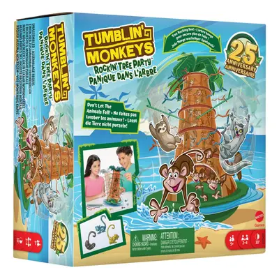 Tumblin Monkeys Rockin Tree Party Game for Family Nights, Game Nights, Travel & Camping, HTW65