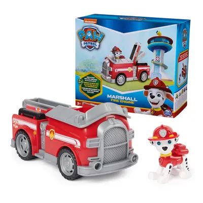 Paw Patrol Marshalls Firetruck Toy Truck with Collectible Action Figure Sustainably Minded Kids 