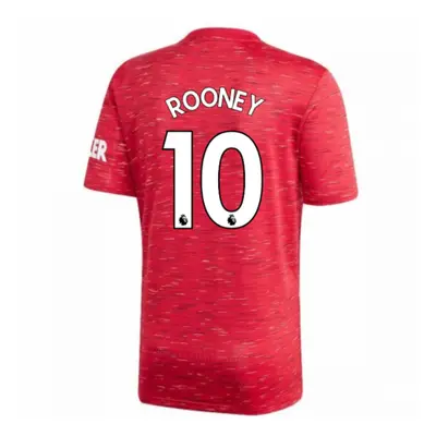 (L) Man Utd Adidas Home Football Shirt (ROONEY 10)