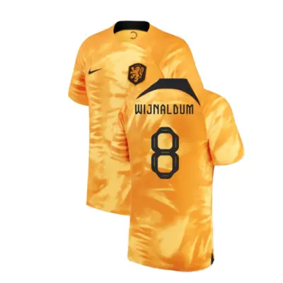 (XXL) Holland Home Shirt (WIJNALDUM 8)