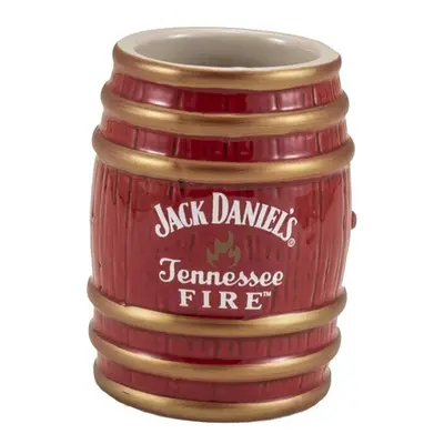 Jack Daniels Jack Daniels Tennessee Fire Barrel Ceramic Shot Glass