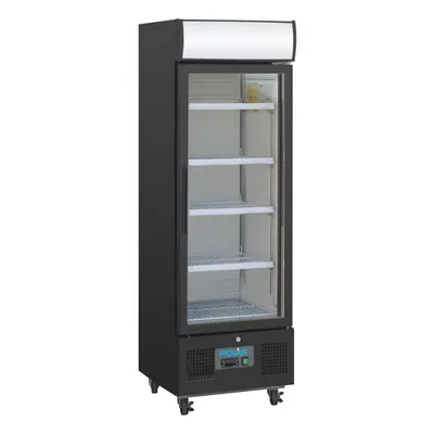 Polar G-Series Upright Display Fridge 218Ltr Black