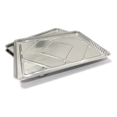 Bull Outdoor Products Grease Tray Liner, Silver, Pack, for