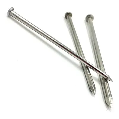 (Pack of: 200, Size: 6.0 x 175mm ( 3/4" )) Premium Galvanised Round Head Nails - Ideal for Woodw