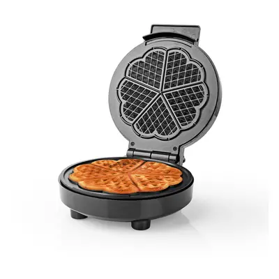 Nedis 1000W Heart-Shaped Waffle Maker