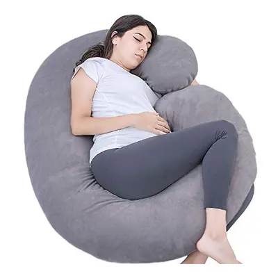 1 MIDDLE ONE Pregnancy Pillow, C Shaped Full Body Pillow for Maternity