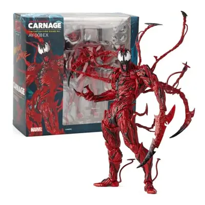 (Carnage) 7inch Spider-Man Series Venom & Carnage PVC Action Figure Model Toy Boys Gift