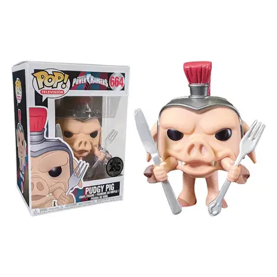 Power Rangers Pudgy Pig US Exclusive Pop! Vinyl