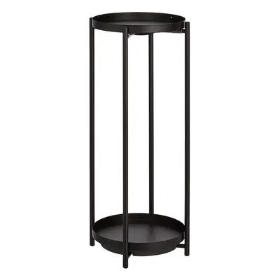 Amazon Basics Round Plant Stand, Black