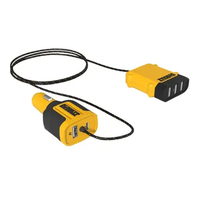 Dewalt 0475 DWG 5-Port Front and Back Seat USB Charger DWT1410475