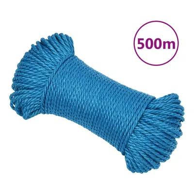 (blue, mm/ m) vidaXL Twisted Rope Garden Workshop Line Work Rope Boat Rope Polypropylene