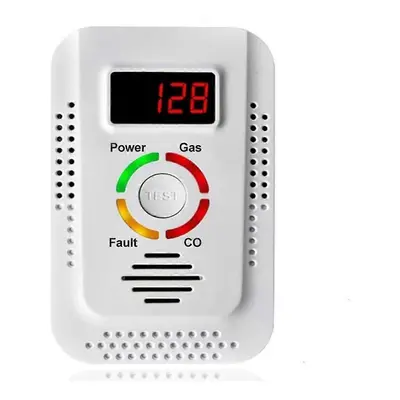 Natural Gas Detector and Carbon Monoxide CO Detector,Combustible Gas Detector Monitor for Co, Me