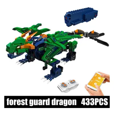 (13149) Mould King Creative Dragon Robot Control Toys Rc Motorized Sky Dragon Model Building Blo