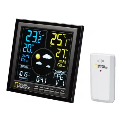 weatherstation wireless black/white pcs