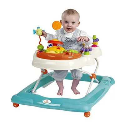 Babylo Twist About Baby Walker with Activities and Electronic Games, Height Adjustable and Degre