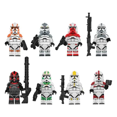 Star Wars Minifigure Clone Troopers Building Blocks Action Figure Toys